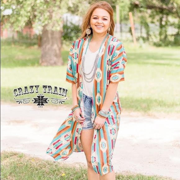 Crazy Train El Dorado Kimono - Picture 3 of 6